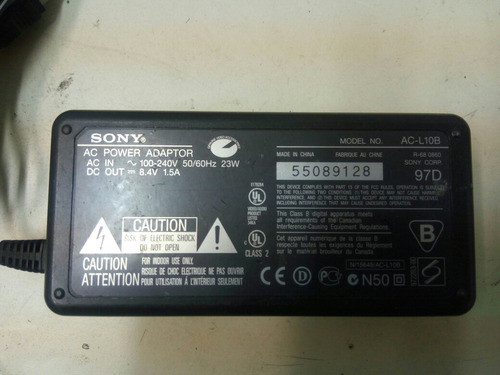 Ac-l10 B Adaptador Ac Sony Original P Bloadcast 0