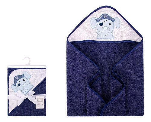 Toalla Hudson Baby - Azul Elefante 00012ch 0