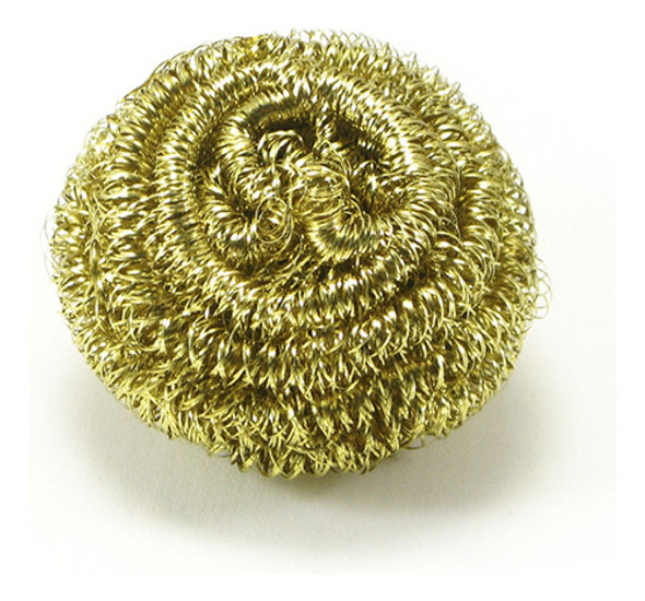 Esponja De Limpieza De Bronce Dorada Economica X 240 Unidad 0