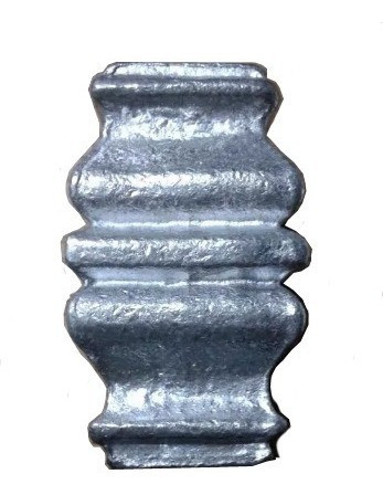 Aplique Para Reja Intermedio Grande  Cuadrado 16mm 5/8 0