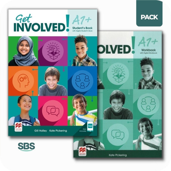 Get Involved A1+ - Student's Book + Workbook Pack - 2 Libros 0