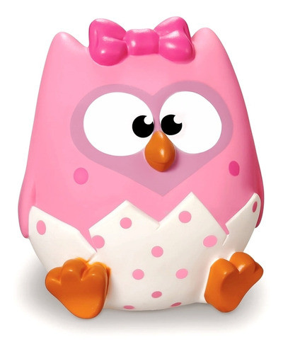Cofre De Brinquedo Bubu E As Corujinhas Coruja Moeda Bonie 0