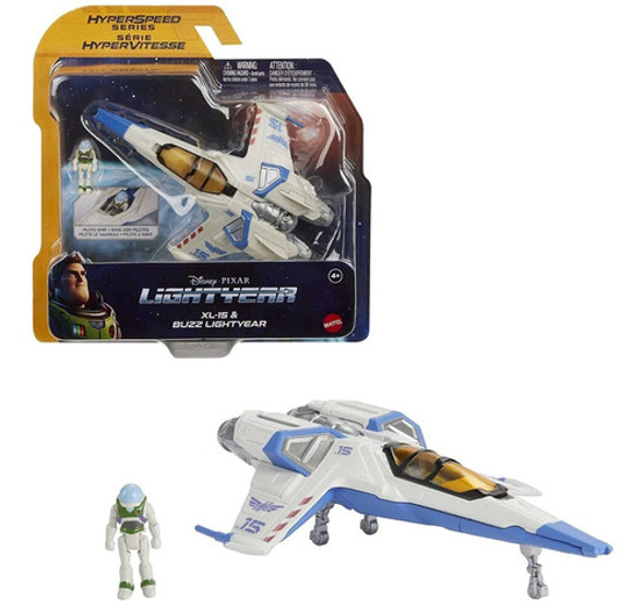 Disney Pixar Lightyear Hyperspeed Series Xl-15 & Buzz 0