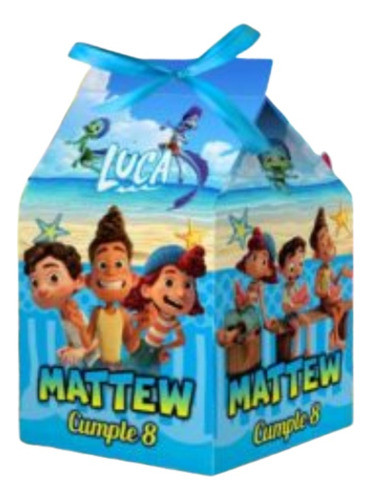 10 Cajitas Golosineras De Luca 0