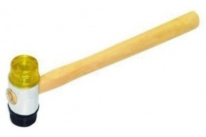 Martillo Doble Cabeza Caucho/pvc De 30mm  Smt   017-01 0