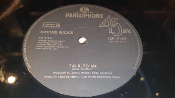 Stevie Nicks Talk To Me Vinilo Maxi Uk Temazo 1986 1