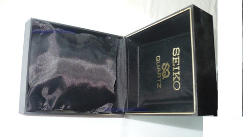 Estuche De Reloj Seiko Quartz Cuadrado 1