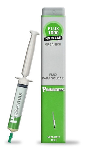 Flux Microsoldaduras  Orgánico 1000 No Clean Pastermax 1
