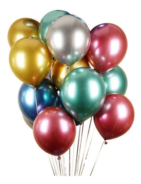 Globos Cromados Inflados Con Helio Americanos!!! 0 Globos Cromados Inflados Con Helio Americanos!!! 0
