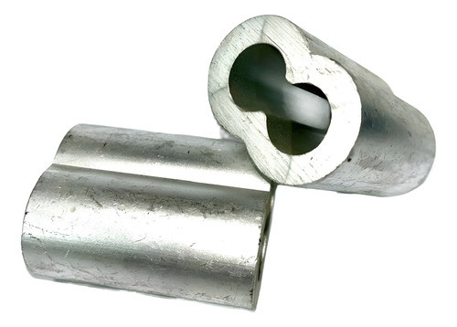 Casquillo O Nicopress  Para Cable De 6mm 0