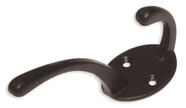 Gancho Percha Doble Vertical Colonial 125mm Ab Brass (2un) 0