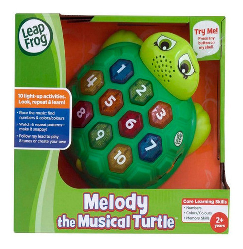 Juego Didáctico Tortuga Con Números Y Formas Leapfrog Ub 0