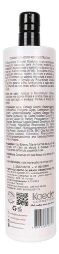 Condicionador Reconstrutor Obliphica Mirakel 1000ml 1