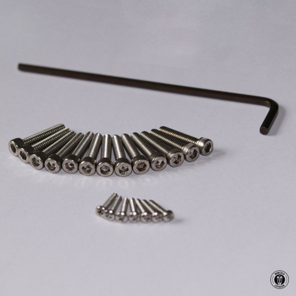 Kit Parafusos Para Banjo Inox + Chave De Regulagem 0