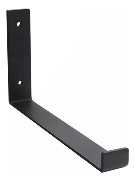 2x Mão Francesa Prateleiras Até 20cm Preto 0