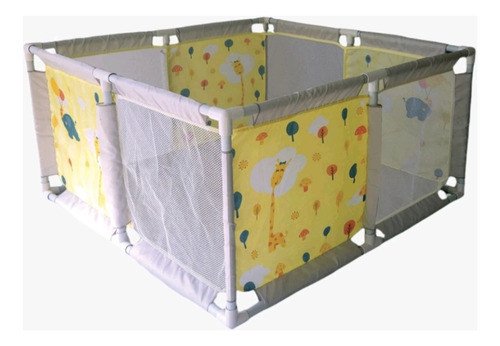 Cercadinho Chiqueirinho Para Bebe Menino E Menina + Brinde 1