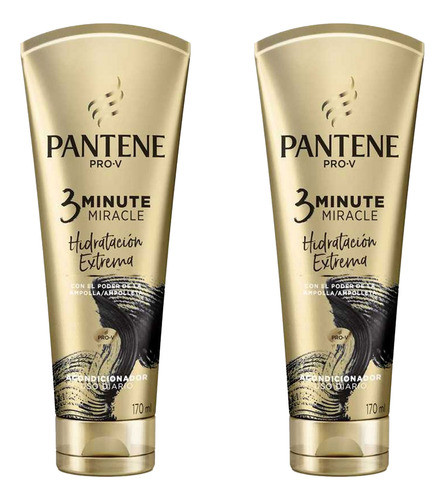Pack Acondicionador Pantene 3 Minute Hidratación Extrema 170 0