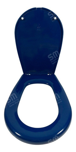 Asiento Inodoro Ariel 406 Compatible C/ Pilar Azul Marino 0