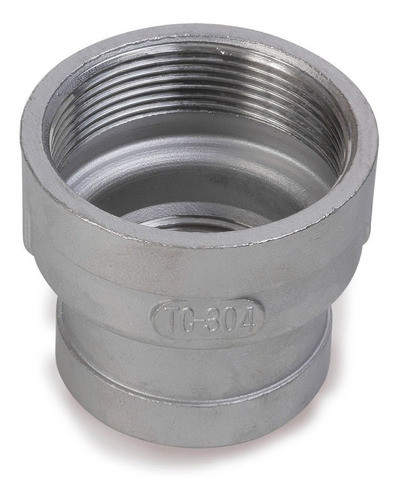 Cupla De Reducción 1 1/2 X 1/2  Acero Inox S-150 Tuberia Gas 0