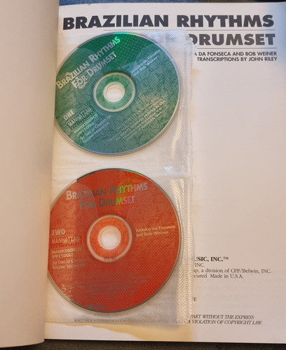 Brazilian Rhythms For Drumset Con 2 Cds 1
