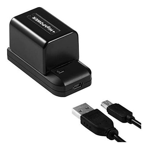 Cargador Para Videocámara Digital 3,7 V 2500 Mah Np-fv5 0