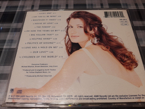 Amy Grant - House Of Love - Cd Importado Uk Impecable 1