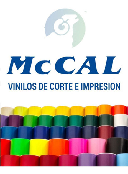 Vinilos Autoadhesivos De Corte Mccal 3 Mts X122 Cm. 0