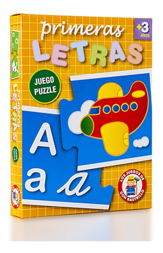 Puzzle Primeras Letras Juego Original Ruibal Envío Gratis 0
