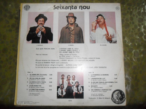 La Gresca Seixanta Nou Rca En Marti J Casals Disco Vinilo Lp 1
