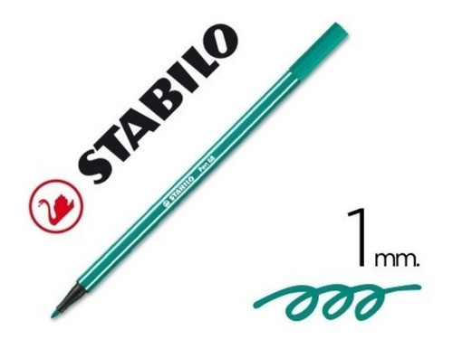 Marcador Stabilo Pen 68 Pastel Pack X5 Serviciopapelero 1