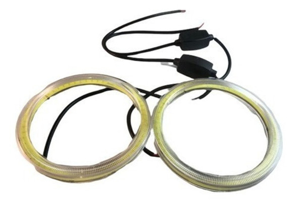 Led Ojos Angel 12v Neon Potente Farol Auto 120mm .x2 E82 1