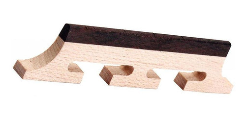 Banjo Bridge - 5 Cordas, 3 Pés, Ebony Maple 5/8 Banjo 0