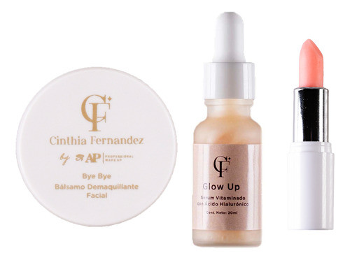 Set Bál. Demaquillante + Serum + Bál. Hidratante By Cinthia 0