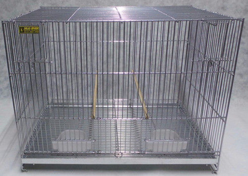 Jaulas Lopardo De Cria 60x40x45cm. C/ Comederos Aleta - Nido 1