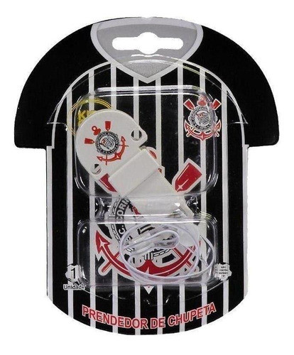 Prendedor De Chupetas Corinthians Kids Gol 0