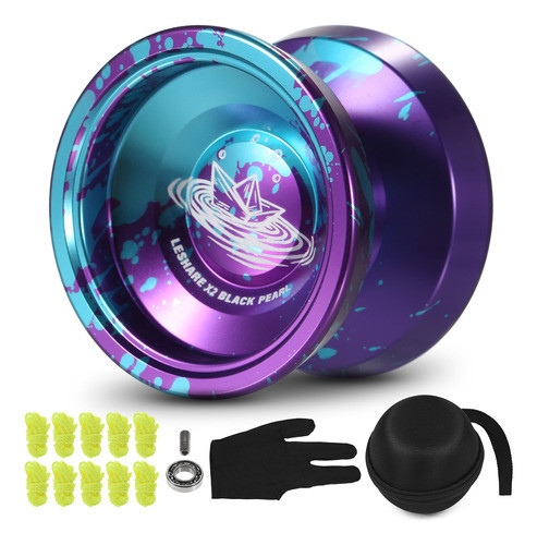 Luva Competitiva De Alumínio Yoyo Ball Ball Yo Storage 0