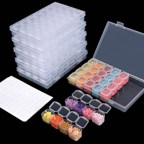 Cajas Para Piedras De Pintura Por Diamante 28div. Pack X 6u. 1 Cajas Para Piedras De Pintura Por Diamante 28div. Pack X 6u. 1
