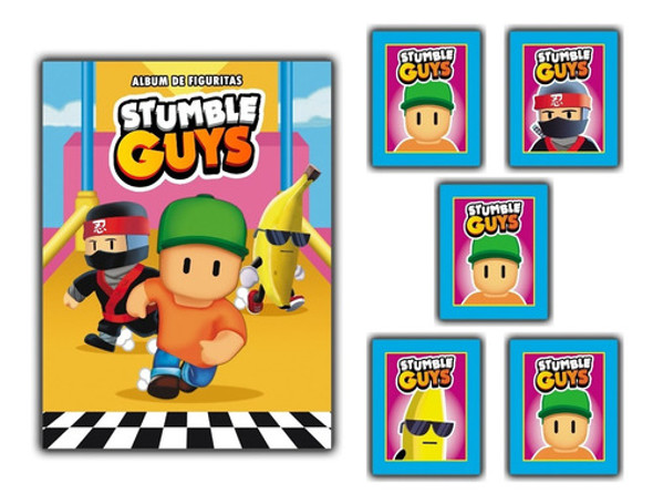 Album Stumble Guys: Pack Album + 100 Sobres - Original 0