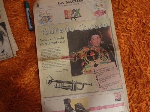 Suplemento La Nacion 1994 Alfredo Casero 0