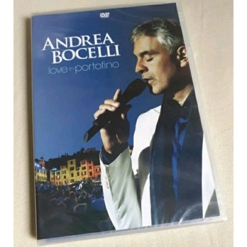 Dvd Andrea Bocelli Love In Portofino Lacrado De Fábrica 0
