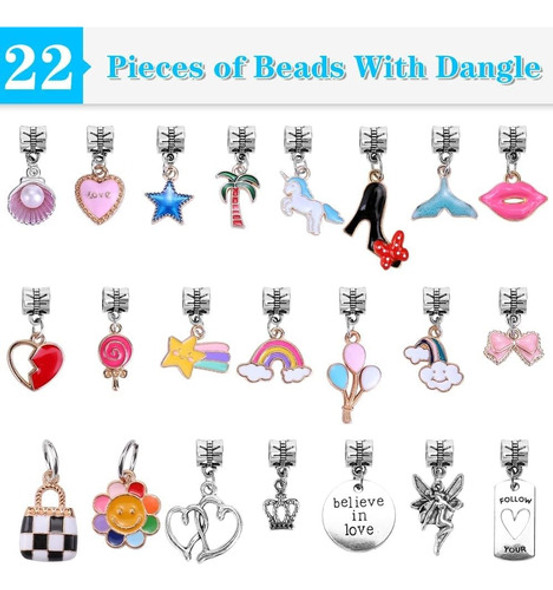 Kit De Fabricación De Pulseras Con Dijes 1