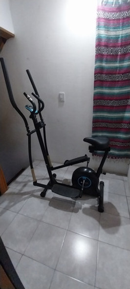 Caminador Eliptico/ Bicicleta Fija Con Asiento 0