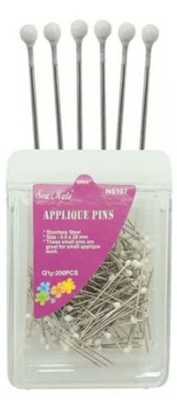 200 Alfinetes Para Apliques Em Aço Inoxidável 28mm Patchwork 0