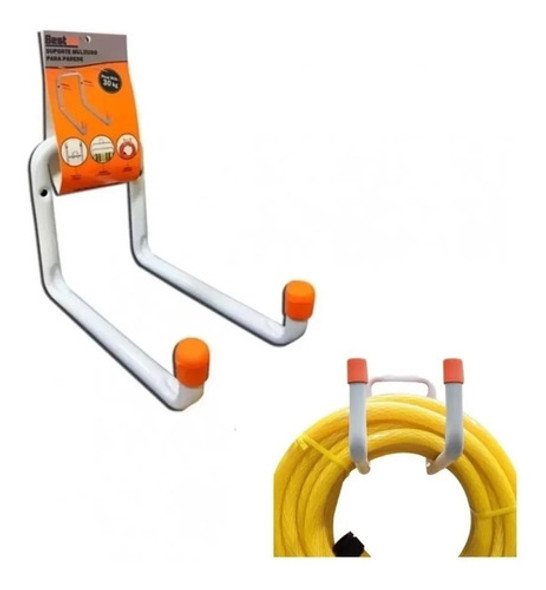 Suporte De Aço Parede Compacto Multiuso Escada Aguenta 30kg 1