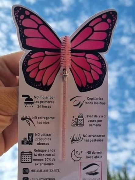 Cartoncitos Portacepillo Pestañas 1