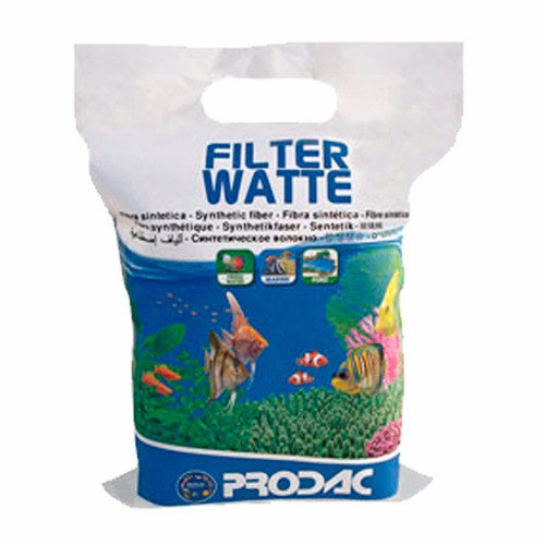 Filter Water Prodac 100gr Perlon Guata Filtro Pecera Acuario 0