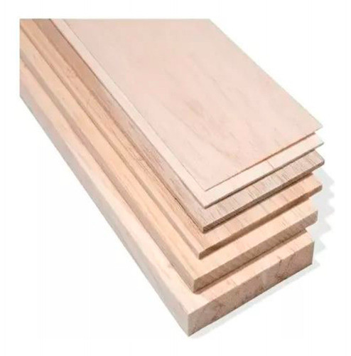 Madera Balsa En Plancha De 1,5 Mm 7,6 X 91,5.abasto 0