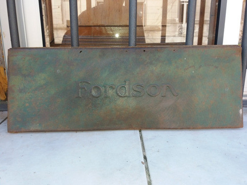 Cartel Chapa Fordson 45 X 18 Cns 0