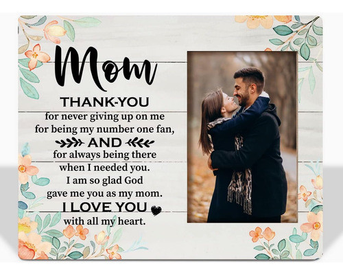 Marco Fotos Regalo Mamá Con Texto En Inglés 1