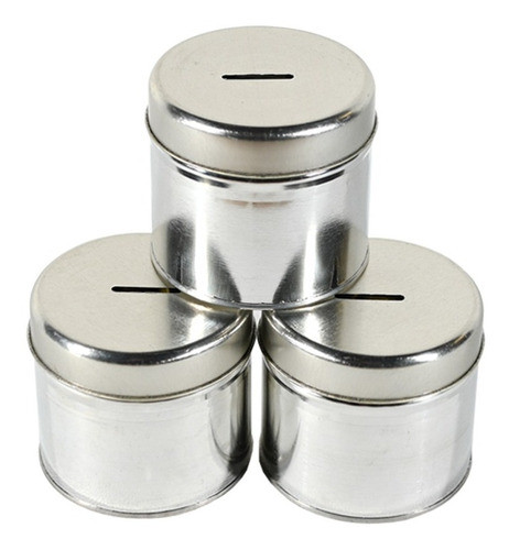 Latas Alcancias 8.5x7 X 82u. 0